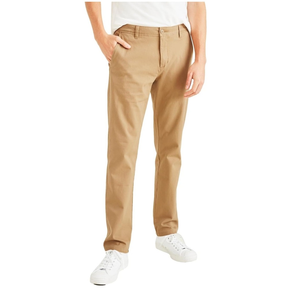 Dockers Men's Slim Fit Ultimate Chino Pant, Khaki Size 36